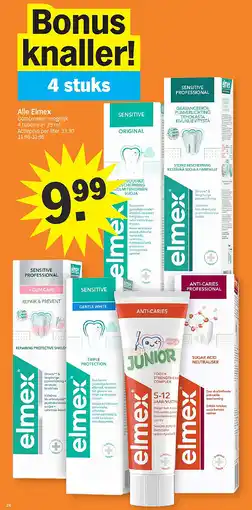 Albert Heijn Alle Elmex aanbieding
