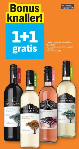 Albert Heijn Lindeman's South Africa 0.75 liter aanbieding
