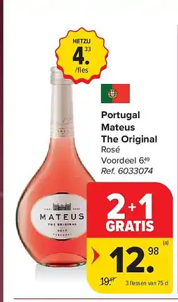 Carrefour Portugal Mateus The Original aanbieding