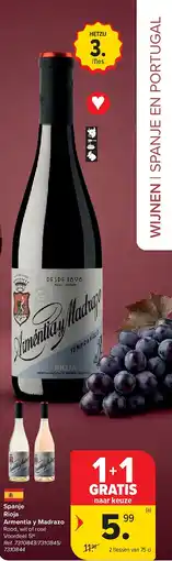 Carrefour Spanje Rioja Armentia y Madrazo aanbieding
