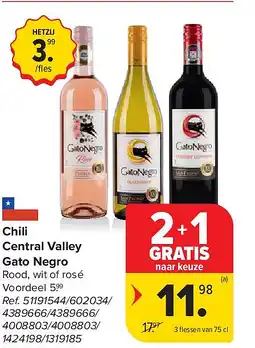 Carrefour Chili Central Valley Gato Negro aanbieding