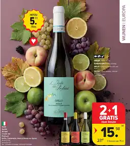 Carrefour Italië Sicilië Alcesti L’Isola dei Profumi Grillo, Cattaratto, Nero d’Avola en Syrah aanbieding