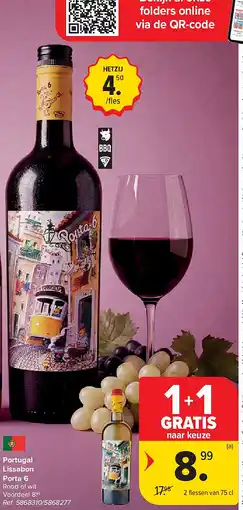 Carrefour Portugal Lissabon Porta 6 aanbieding