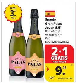 Carrefour Spanje Gran Palas Joven 8,5° aanbieding