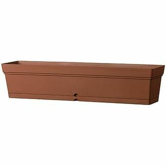 Brico Deroma bloembak ’Samba’ terracotta 80 x 17,5 cm aanbieding