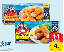 Carrefour Fish sticks Iglo aanbieding