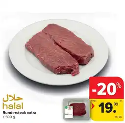 Carrefour Rundersteak extra aanbieding