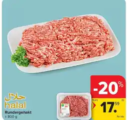 Carrefour Rundergehakt aanbieding
