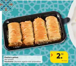 Carrefour Oosters gebak aanbieding