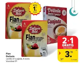 Carrefour Flan Delissia aanbieding
