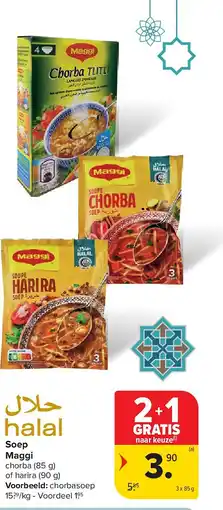 Carrefour Soep Maggi aanbieding
