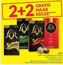 Intermarché L'Or koffie aanbieding