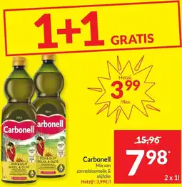 Intermarché Carbonell Mix van zonnebloemolie & olijfolie aanbieding