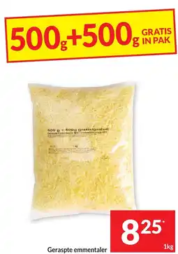 Intermarché Geraspte emmentaler aanbieding
