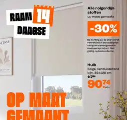 Kwantum Rolgordijnstoffen Huib aanbieding