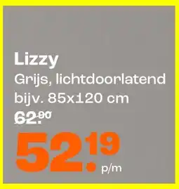 Kwantum Rolgordijnstoffen Lizzy aanbieding