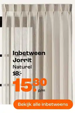 Kwantum Inbetween Jorrit Naturel aanbieding