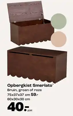 Kwantum Opbergkist Smerlato aanbieding