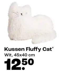 Kwantum Kussen Fluffy Cat aanbieding