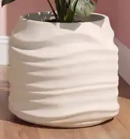 Kwantum Bloempot Pinon Off-white aanbieding