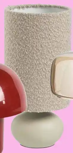 Kwantum Atria taupe tafellampen aanbieding