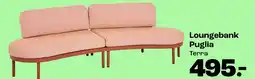 Kwantum Loungebank Puglia Terra aanbieding