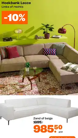 Kwantum Hoekbank Lecce aanbieding