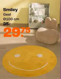 Kwantum Smiley Geel aanbieding