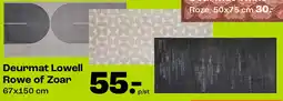 Kwantum Deurmat Lowell Rowe of Zoar aanbieding
