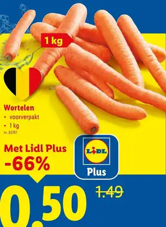 Lidl Wortelen aanbieding