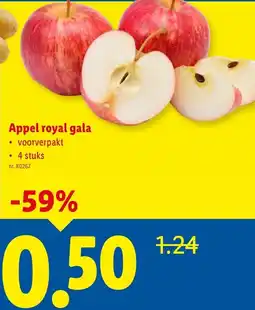 Lidl Appel royal gala aanbieding