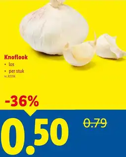 Lidl Knoflook aanbieding