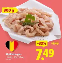Lidl Kipfiletreepjes aanbieding