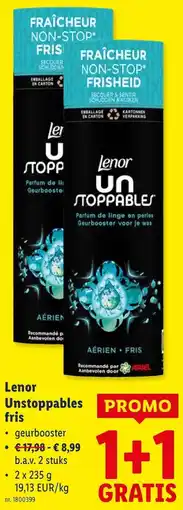 Lidl Lenor Unstoppables fris aanbieding