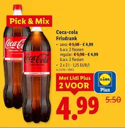 Lidl Coca-cola Frisdrank aanbieding