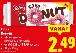Lidl Lotus Koeken aanbieding