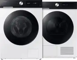 Coolblue Samsung WW90DB7U94GE AI Wash + Samsung DV90DB7845GEU3 QuickDrive aanbieding