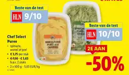 Lidl Puree aanbieding