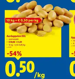 Lidl Aardappelen XXL aanbieding