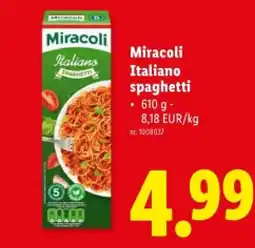 Lidl Italiano spaghetti aanbieding