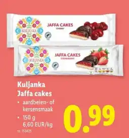 Lidl Jaffa cakes aanbieding