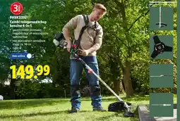 Lidl Combi tuingereedschap benzine 4-in-1 aanbieding