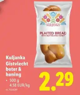 Lidl Gistvlecht boter & honing aanbieding