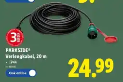 Lidl Verlengkabel, 20 m aanbieding