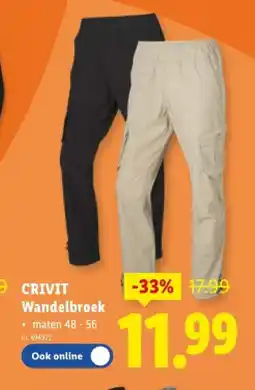 Lidl Wandelbroek aanbieding