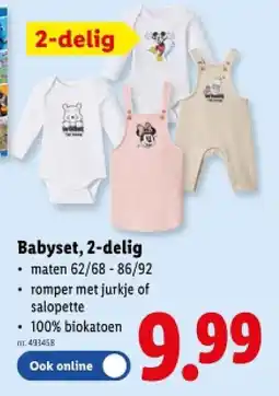 Lidl Babyset, 2-delig aanbieding