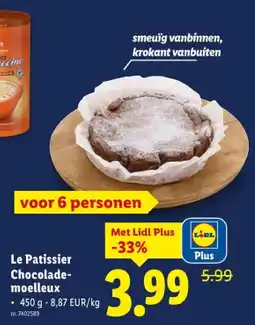 Lidl Chocolademoelleux aanbieding