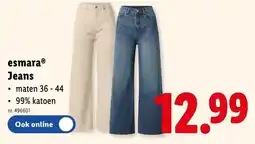 Lidl Esmara Jeans aanbieding