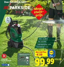 Lidl Parkside Hogedrukreiniger aanbieding