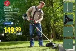 Lidl Parkside Combi Tuingereedschap Benzine 4-in-1 aanbieding